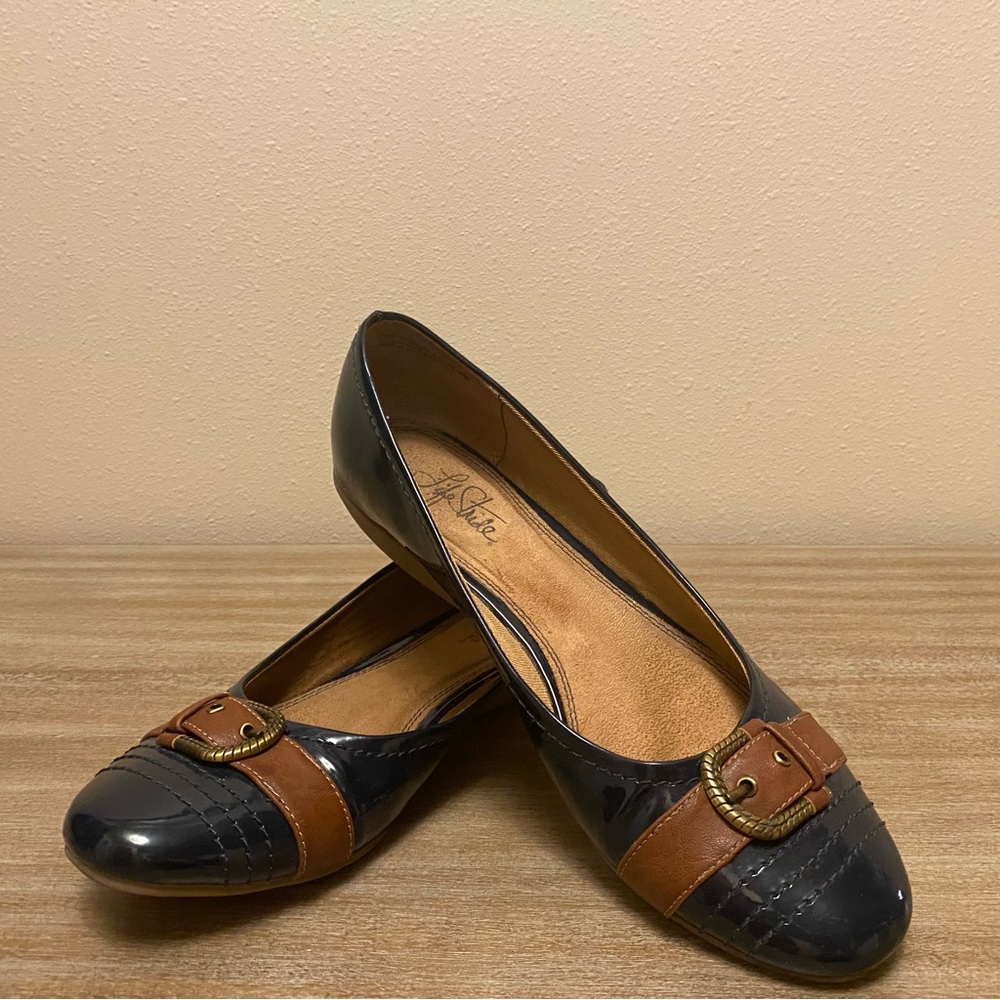 Life Stride Boater Flat Ink Navy Women’s 9.5